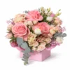 Нежный букет в розово-пудровых оттенках